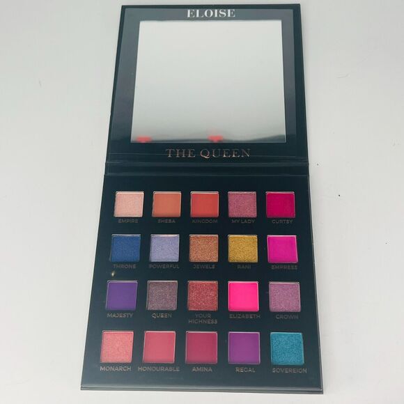 Eloise The Queen Eyeshadow Palette Mattes Shimmers Metallic 20 Shades .78oz NIB - Picture 5 of 7
